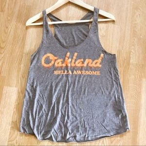 American Apparel ‘Oakland Hella Awesome’ Tank Top